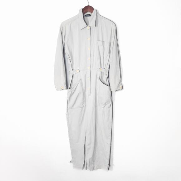 Eddie Bauer Women’s Jumpsuit Vintage Utility Cotton Garden Girl Chic Petite S/P - Picture 1 of 8